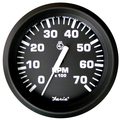 Faria Beede Instruments Euro Black 4" Tachometer - 7,000 RPM (Gas - All Outboard) 32805